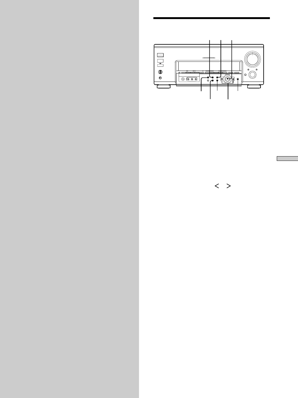 Settings and adjustments, Using the menus, Multi channel decoding | Audio split digital / analog, Mode | Sony STR-DA777ES User Manual | Page 35 / 64