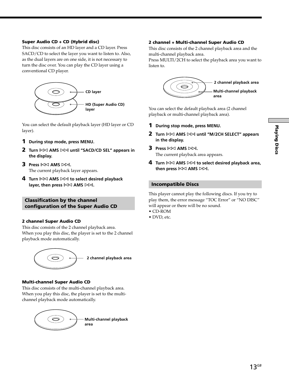 Sony SCD-XB790 User Manual | Page 13 / 28