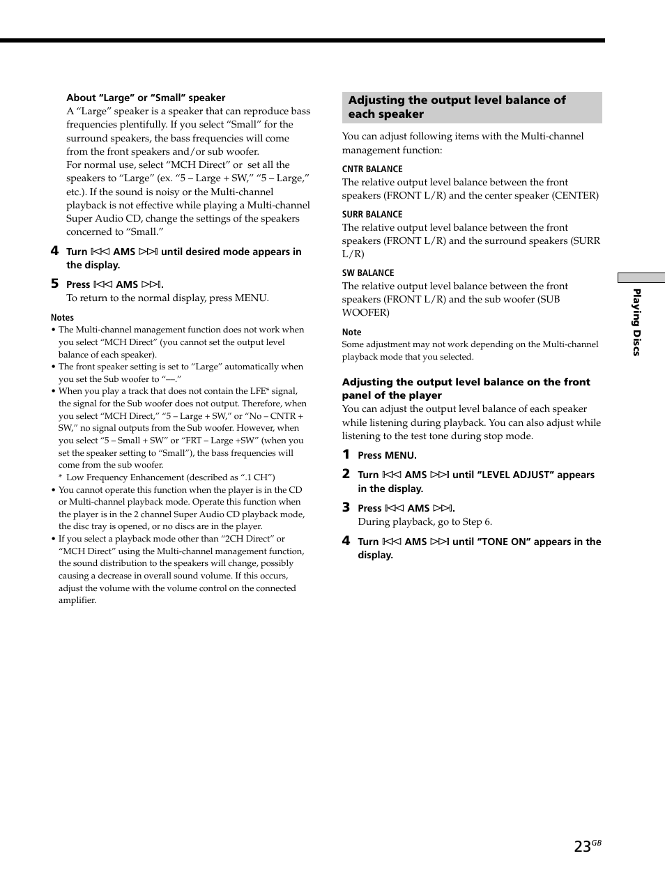 Sony SCD-XB790 User Manual | Page 23 / 28
