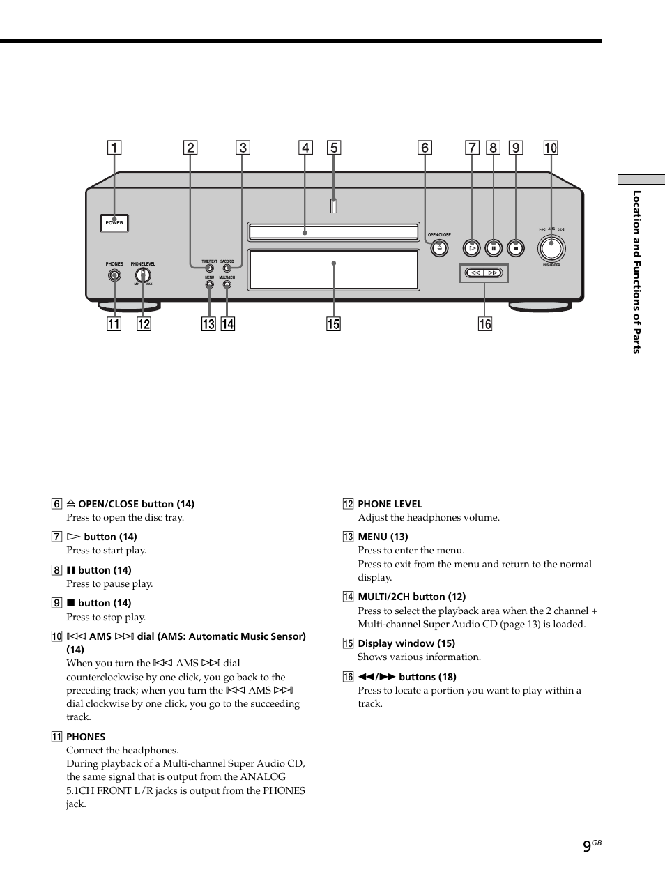 Sony SCD-XB790 User Manual | Page 9 / 28