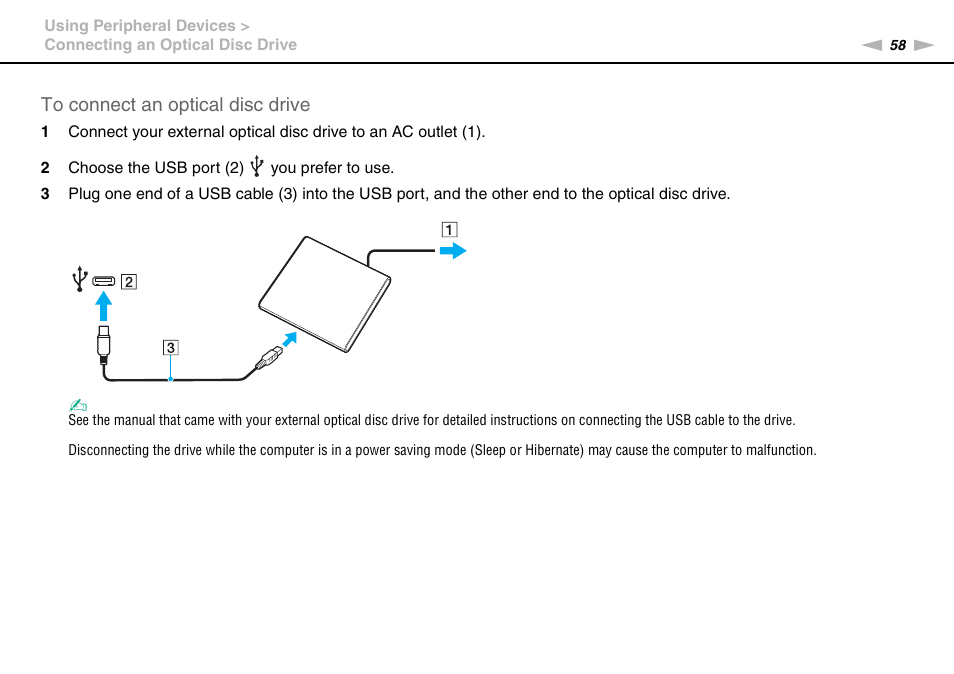 Sony VAIO VPCM1 User Manual | Page 58 / 133