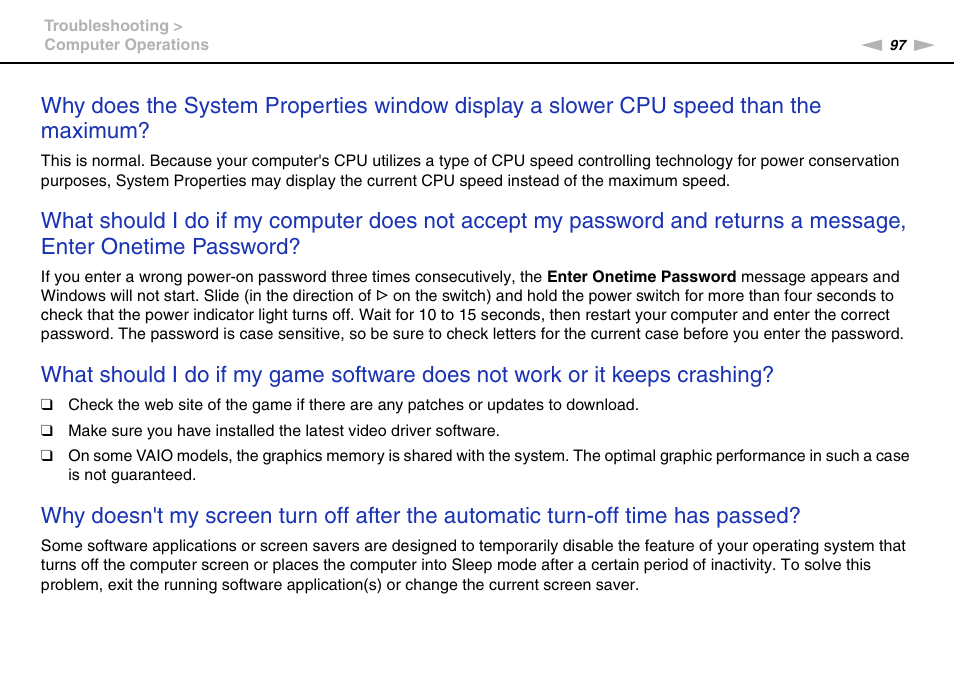 Sony VAIO VPCM1 User Manual | Page 97 / 133