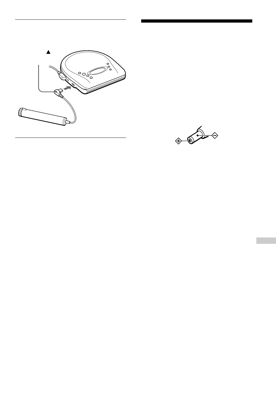 Notes on the power source | Sony D-FJ737 User Manual | Page 23 / 32