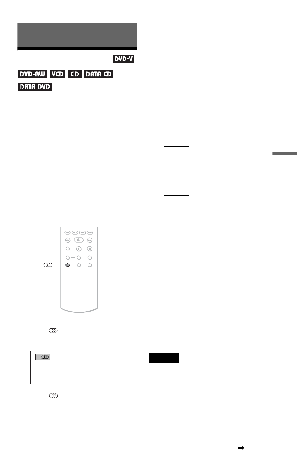 L0 - sound adjustments, L1 - changing the sound, Sound adjustments | Changing the sound, Audio) button (37) | Sony DVP-NS30 User Manual | Page 37 / 72