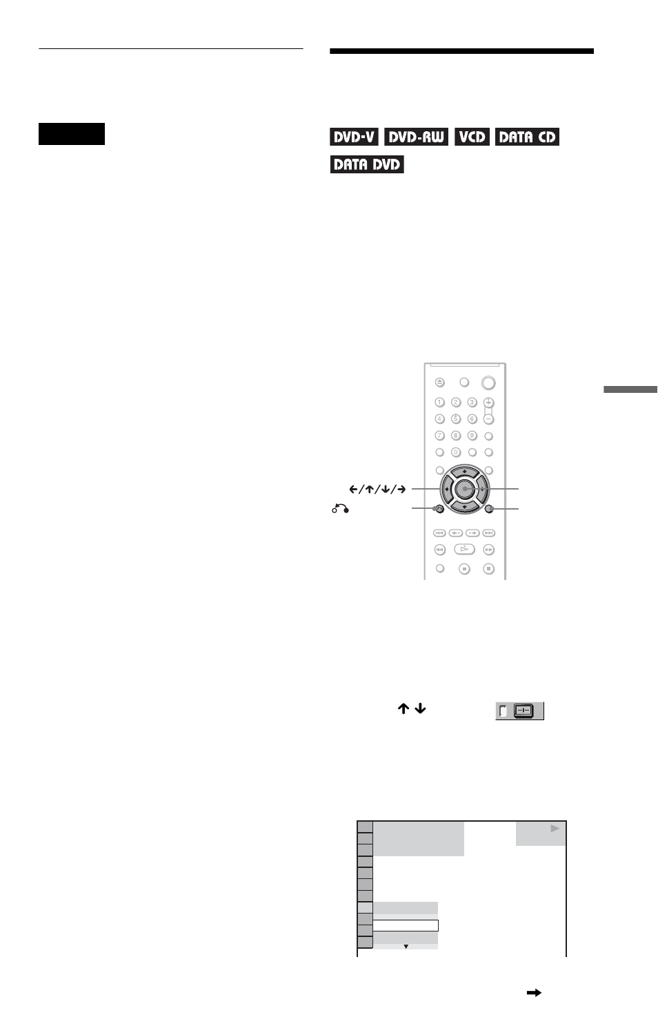 Adjusting the playback picture (cu, Adjusting the playback picture | Sony DVP-NS30 User Manual | Page 41 / 72