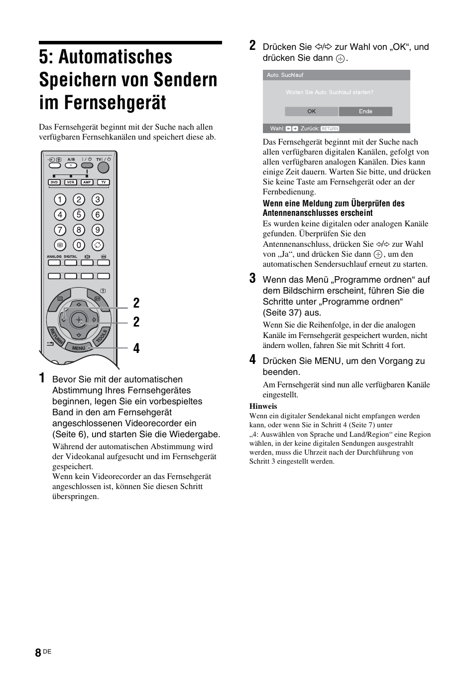 Sony KDS-70R2000 User Manual | Page 122 / 236