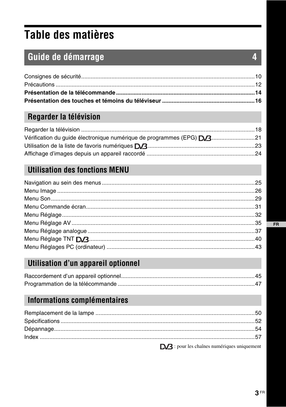 Sony KDS-70R2000 User Manual | Page 59 / 236