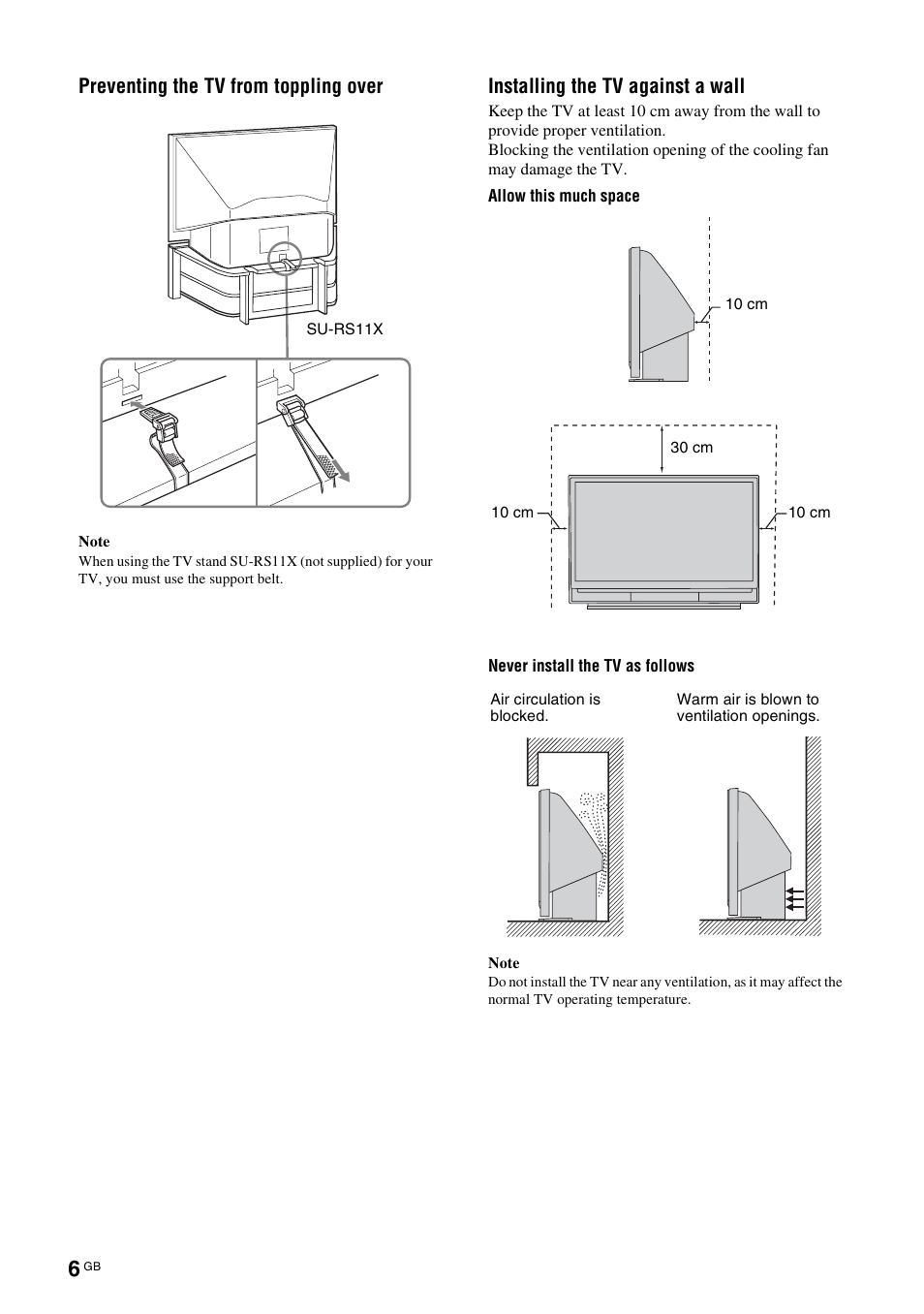 Sony KDS-70R2000 User Manual | Page 6 / 236