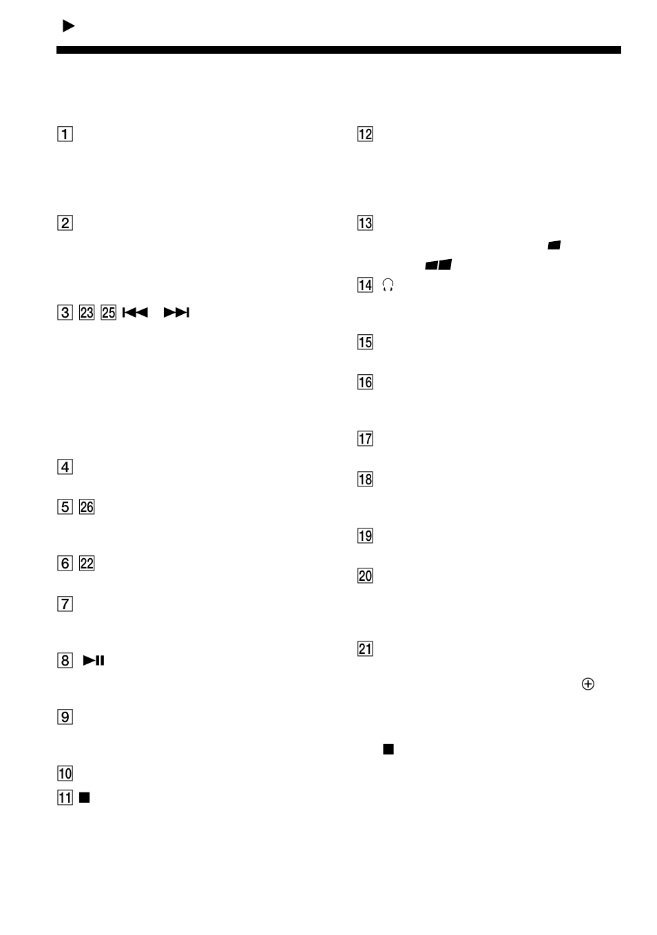 ダイジェスト, Locating the controls, English | Sony D-FJ65 User Manual | Page 36 / 40