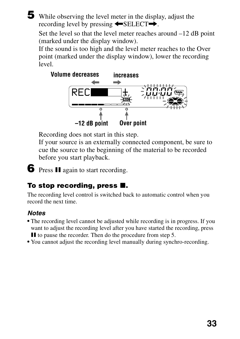 R (33) | Sony MD Walkman MZ-G755 User Manual | Page 33 / 76