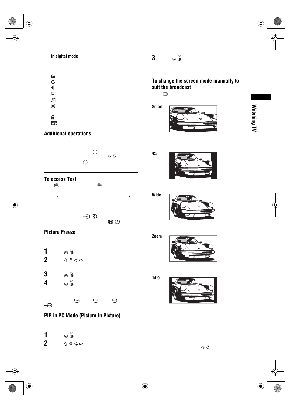 Sony BRAVIA KDL-26P25 User Manual | Page 13 / 83