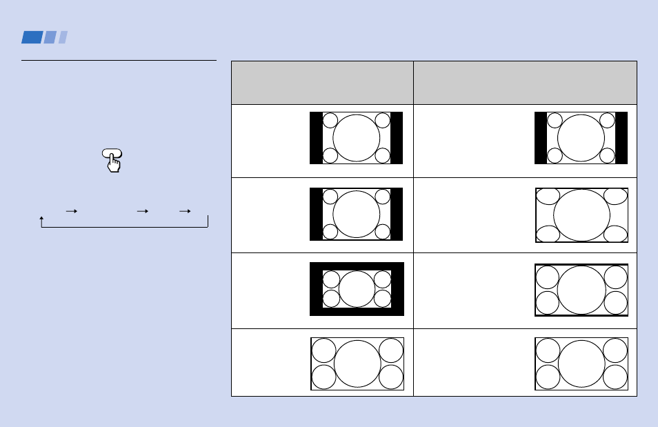 Using the wide screen mode, Using digital tv features (continued) | Sony KWP 65HD1 User Manual | Page 34 / 86