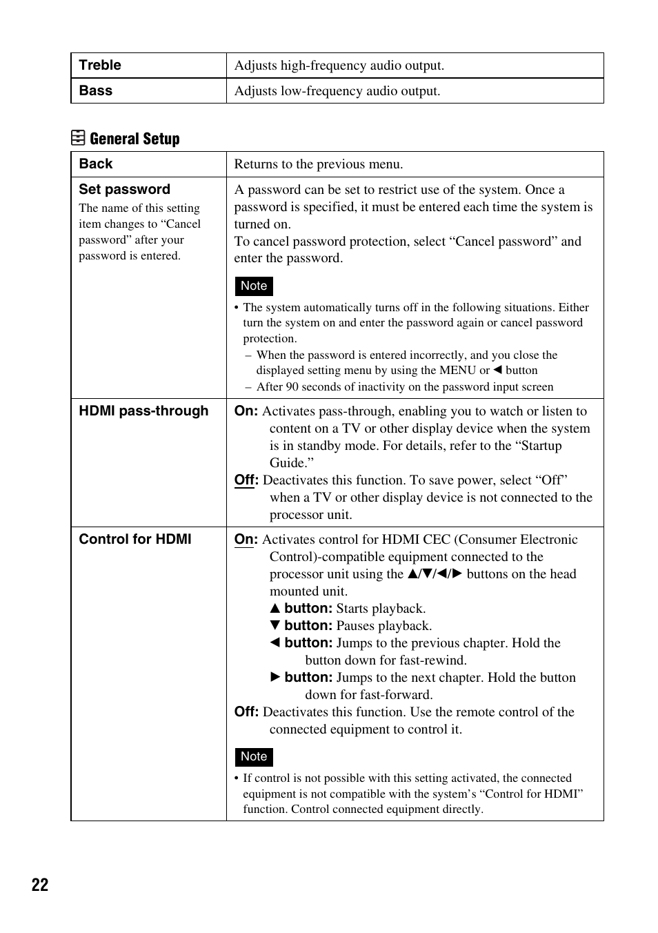 Sony HMZ-T1 User Manual | Page 22 / 32