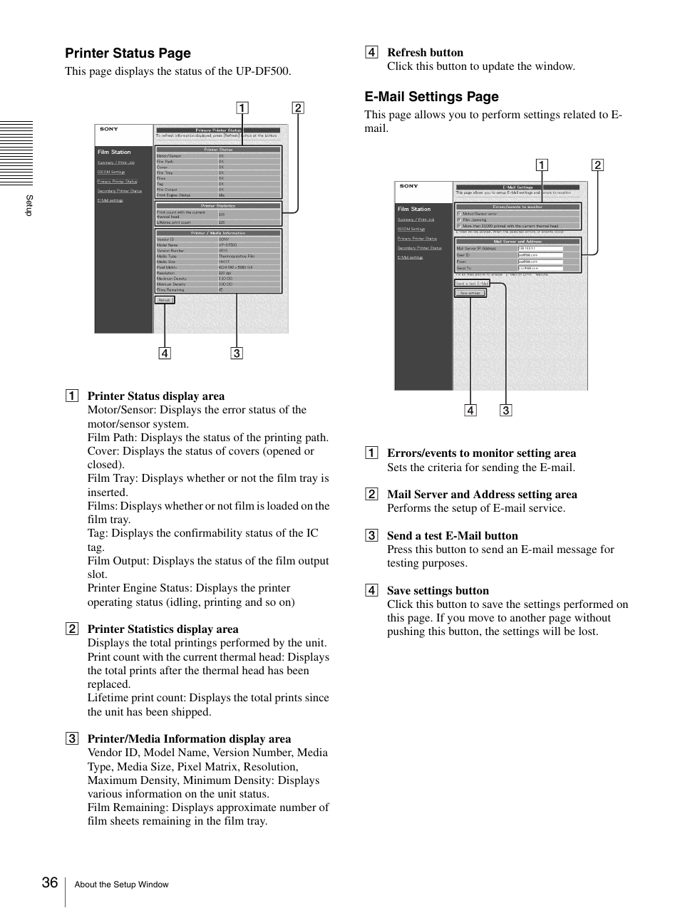 Sony UP-DF500 User Manual | Page 36 / 39