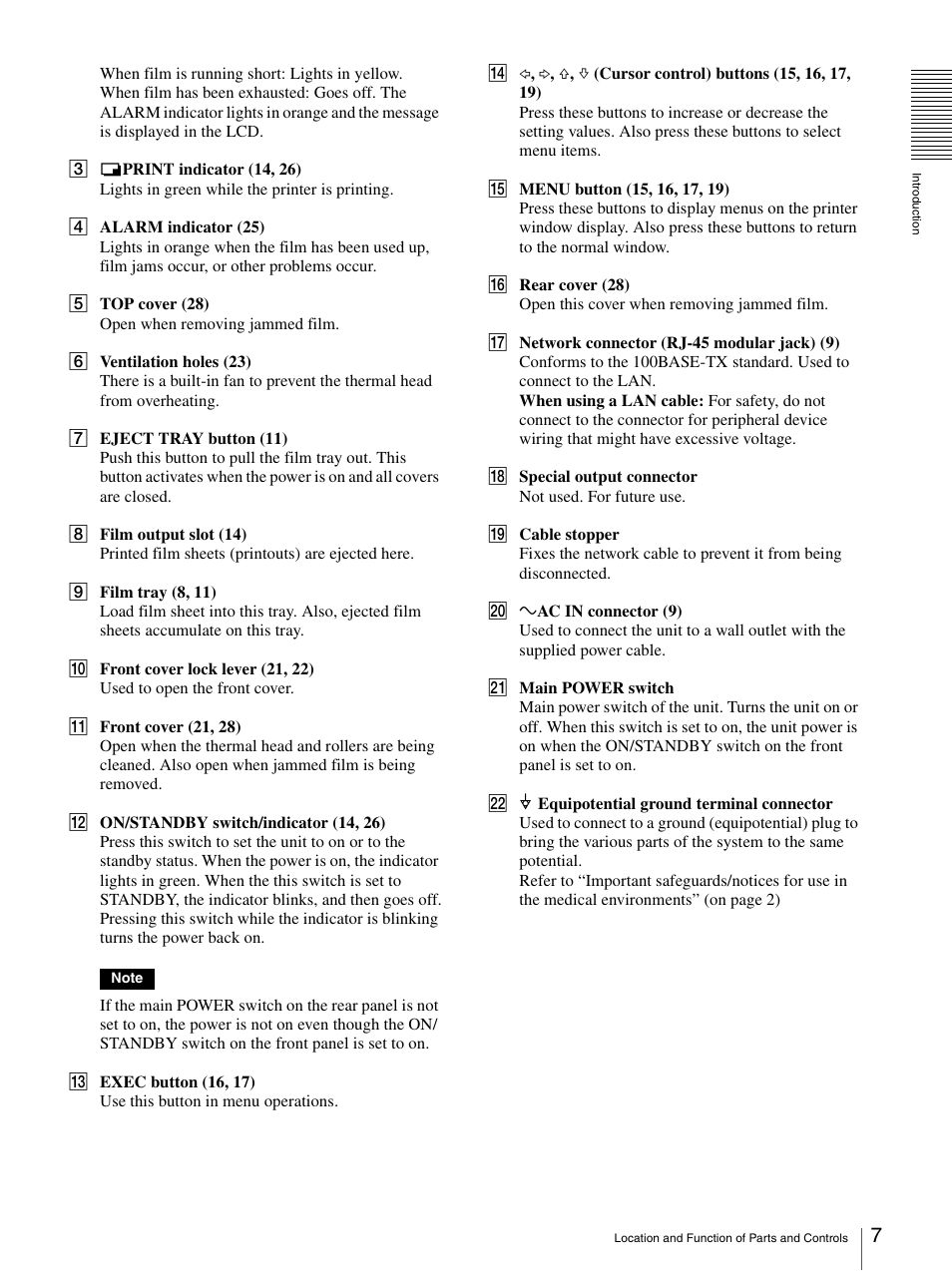 Sony UP-DF500 User Manual | Page 7 / 39