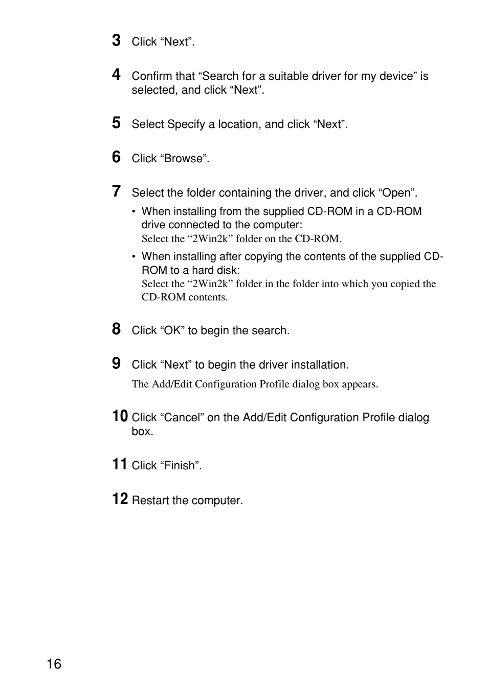 Sony PCWA-C150S User Manual | Page 16 / 60