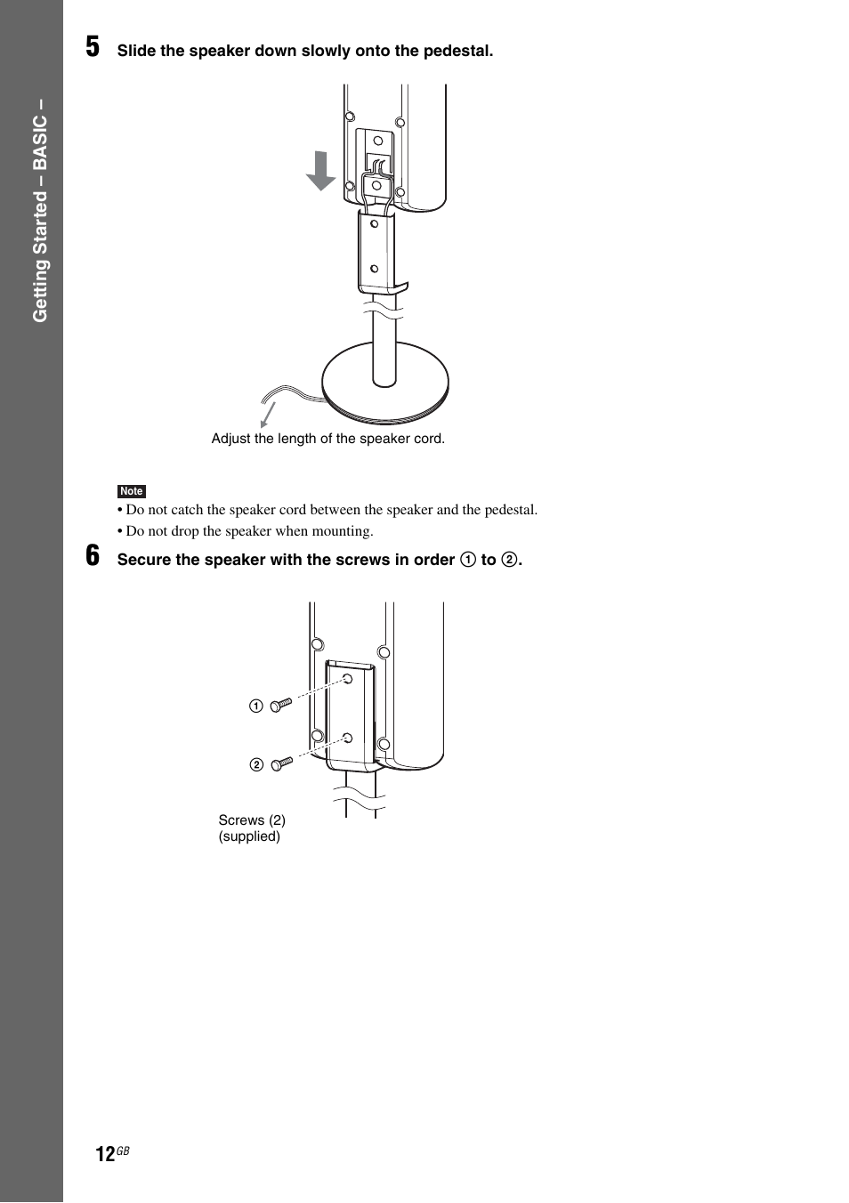 Sony DAV-DX255 User Manual | Page 12 / 100