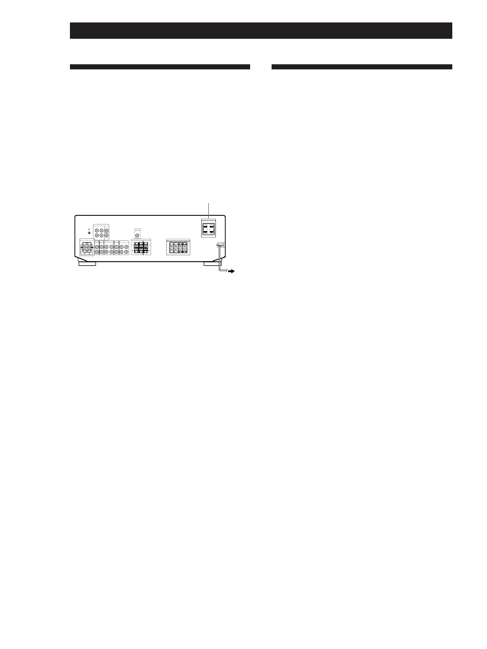 Ac hookups 8 before you use your receiver 8, Ac hookups, Before you use your receiver | Sony STR-SE581 User Manual | Page 8 / 24