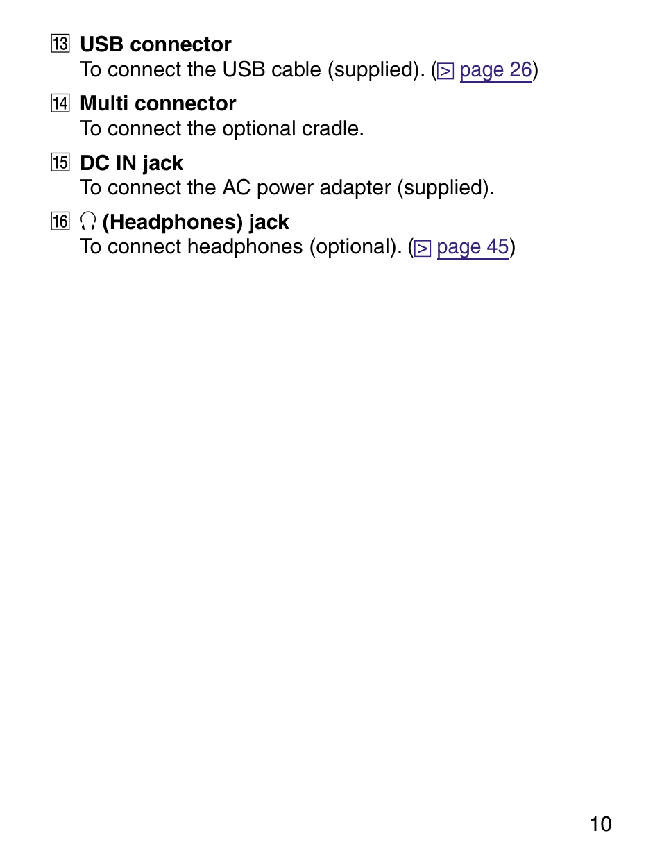 Sony Q READER PRS-500 User Manual | Page 10 / 82