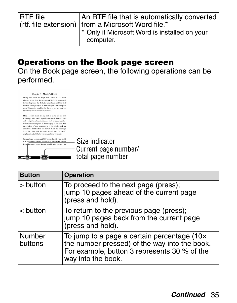 Sony Q READER PRS-500 User Manual | Page 35 / 82