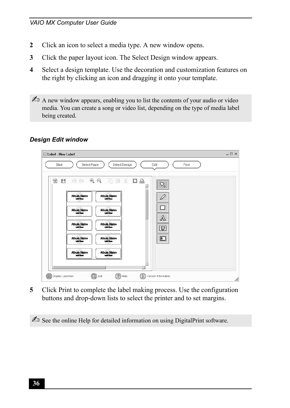 Sony PCV-MXS20 User Manual | Page 36 / 100