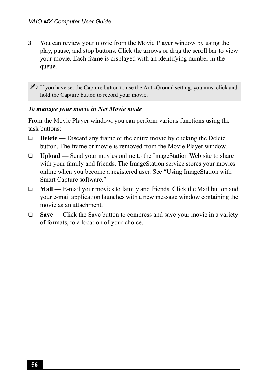 Sony PCV-MXS20 User Manual | Page 56 / 100