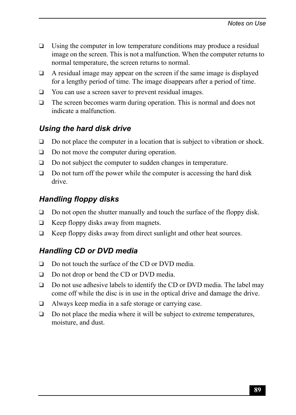 Sony PCV-MXS20 User Manual | Page 89 / 100