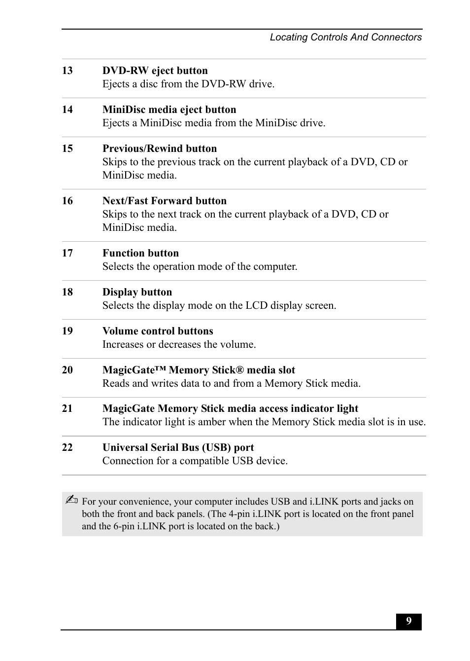 Sony PCV-MXS20 User Manual | Page 9 / 100