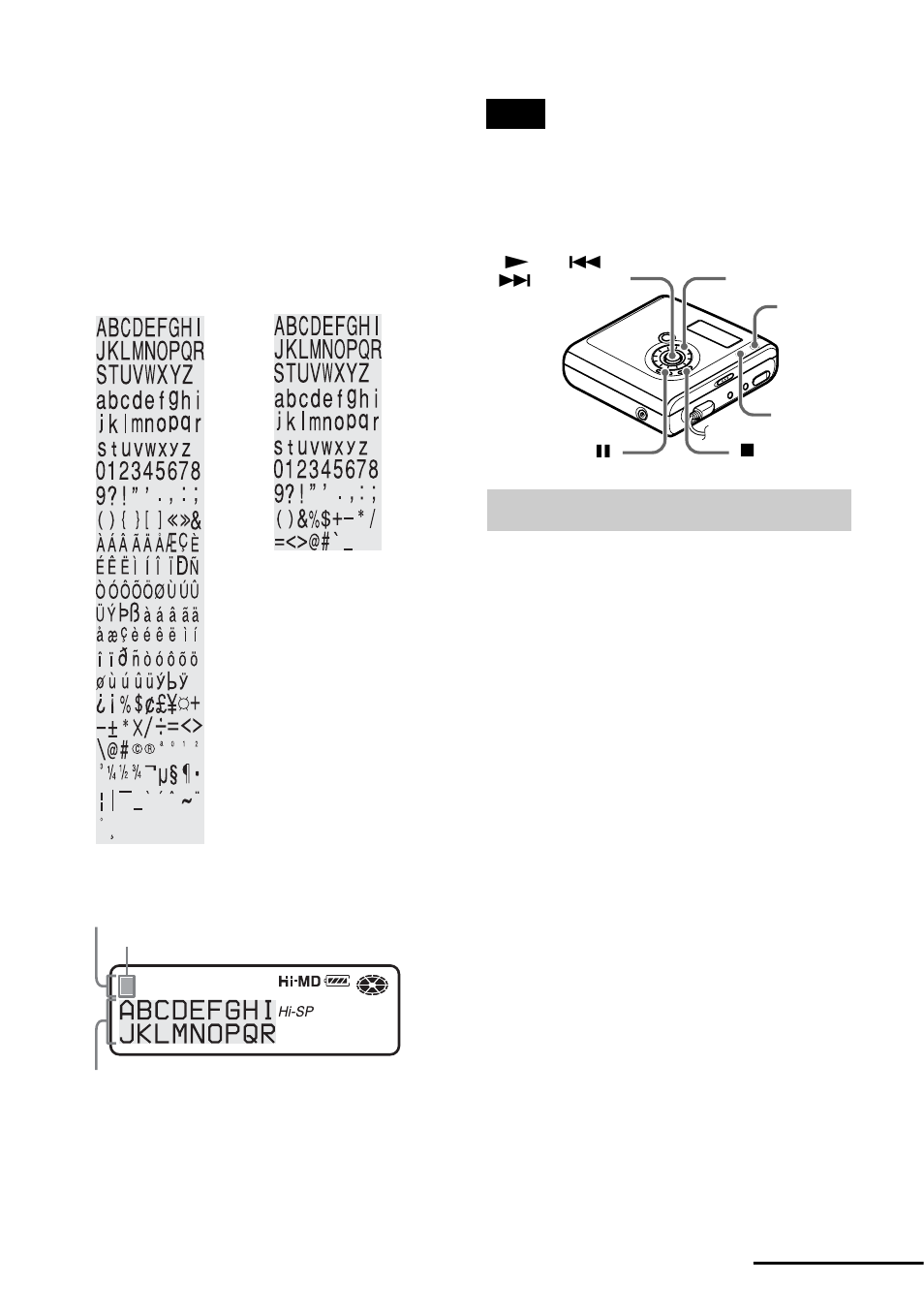 Labeling | Sony MZ-NH700 User Manual | Page 45 / 116