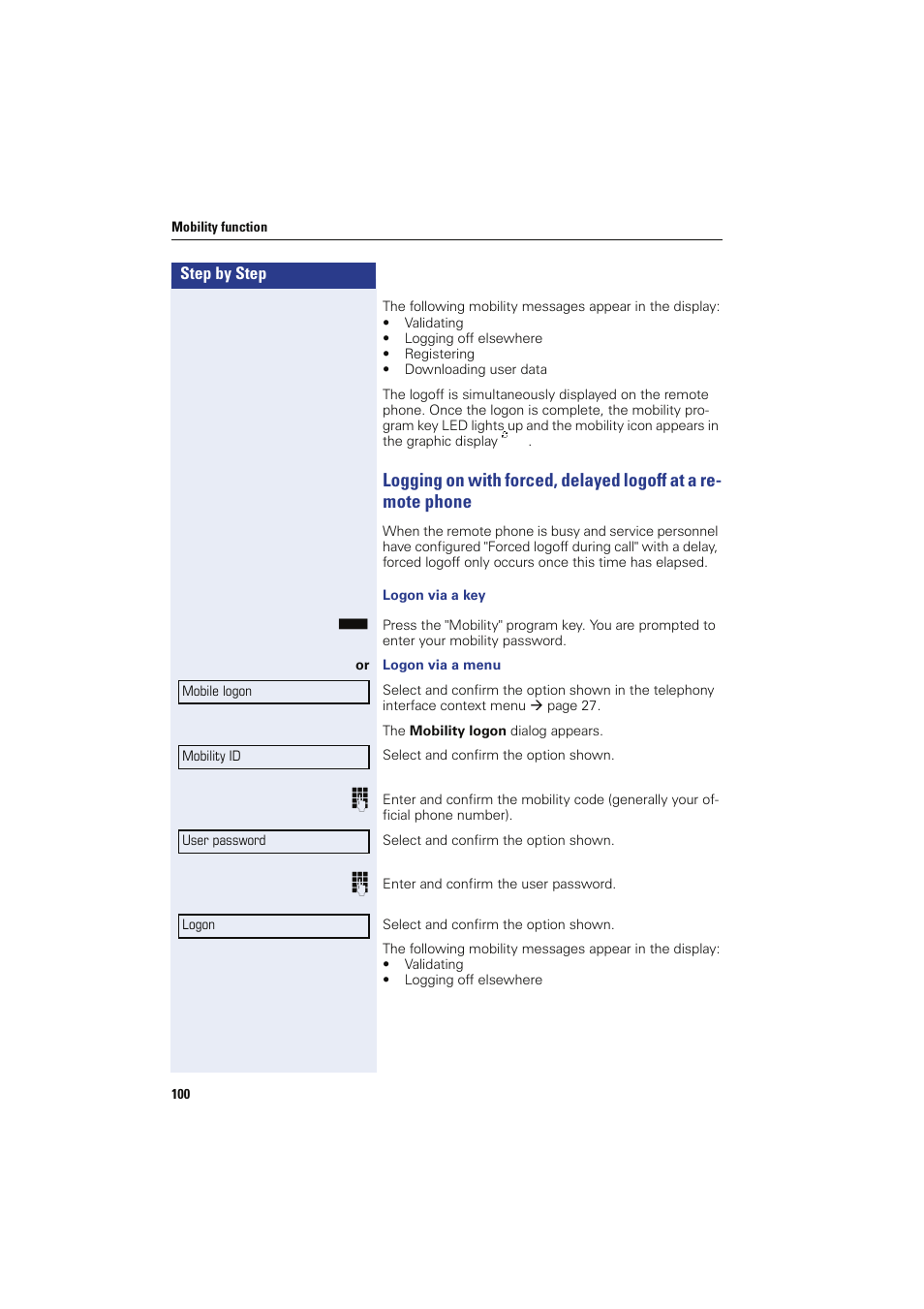 Sony HIPATH 8000 User Manual | Page 100 / 140