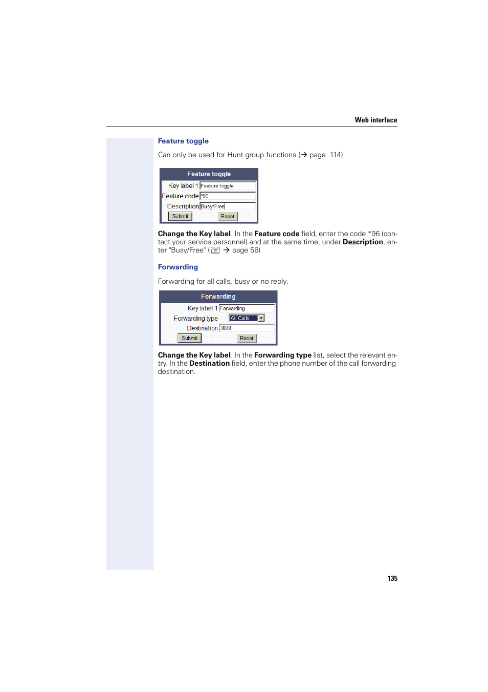 Sony HIPATH 8000 User Manual | Page 135 / 140