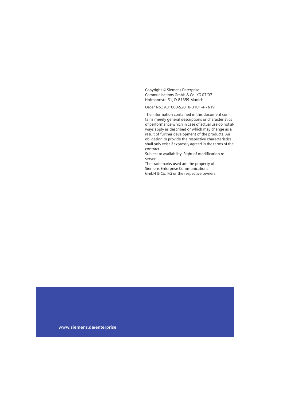 Sony HIPATH 8000 User Manual | Page 140 / 140