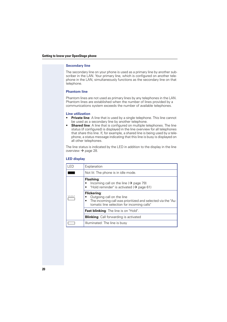 Sony HIPATH 8000 User Manual | Page 20 / 140