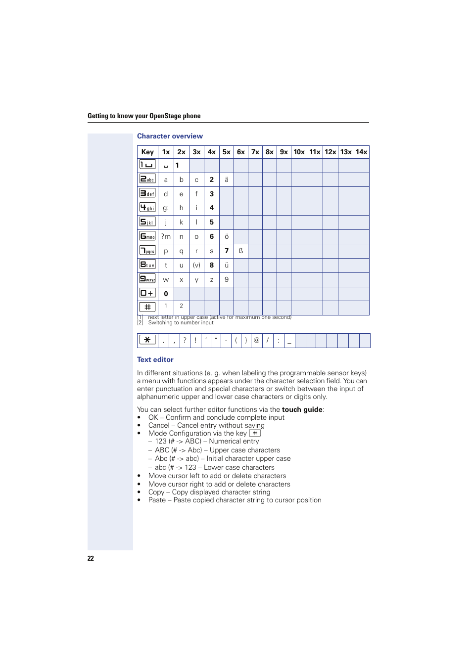 Sony HIPATH 8000 User Manual | Page 22 / 140