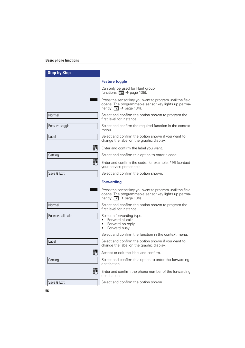 Sony HIPATH 8000 User Manual | Page 56 / 140