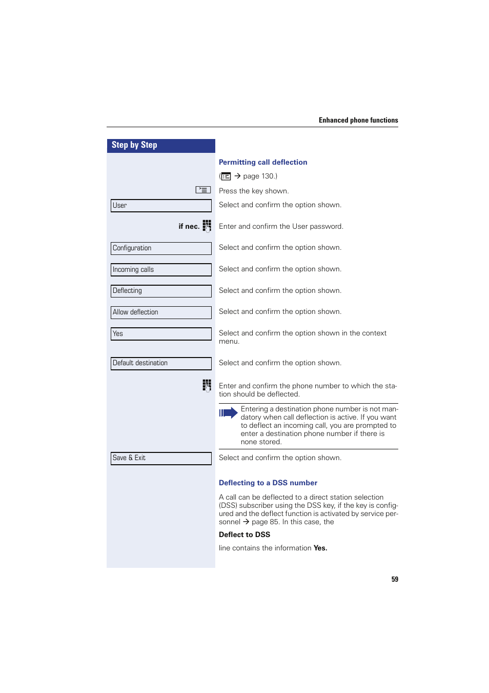 Sony HIPATH 8000 User Manual | Page 59 / 140