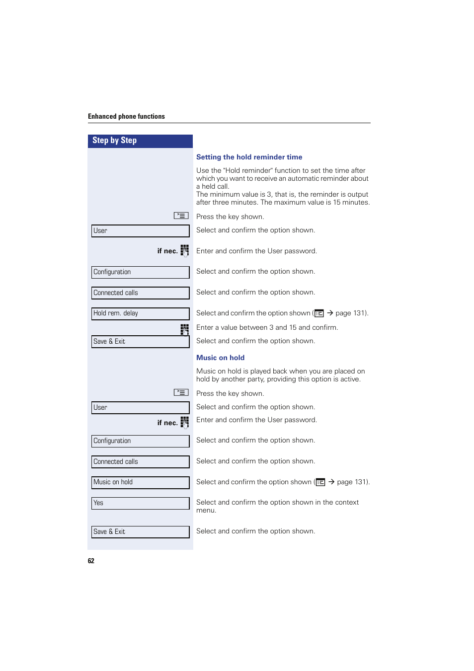 Sony HIPATH 8000 User Manual | Page 62 / 140