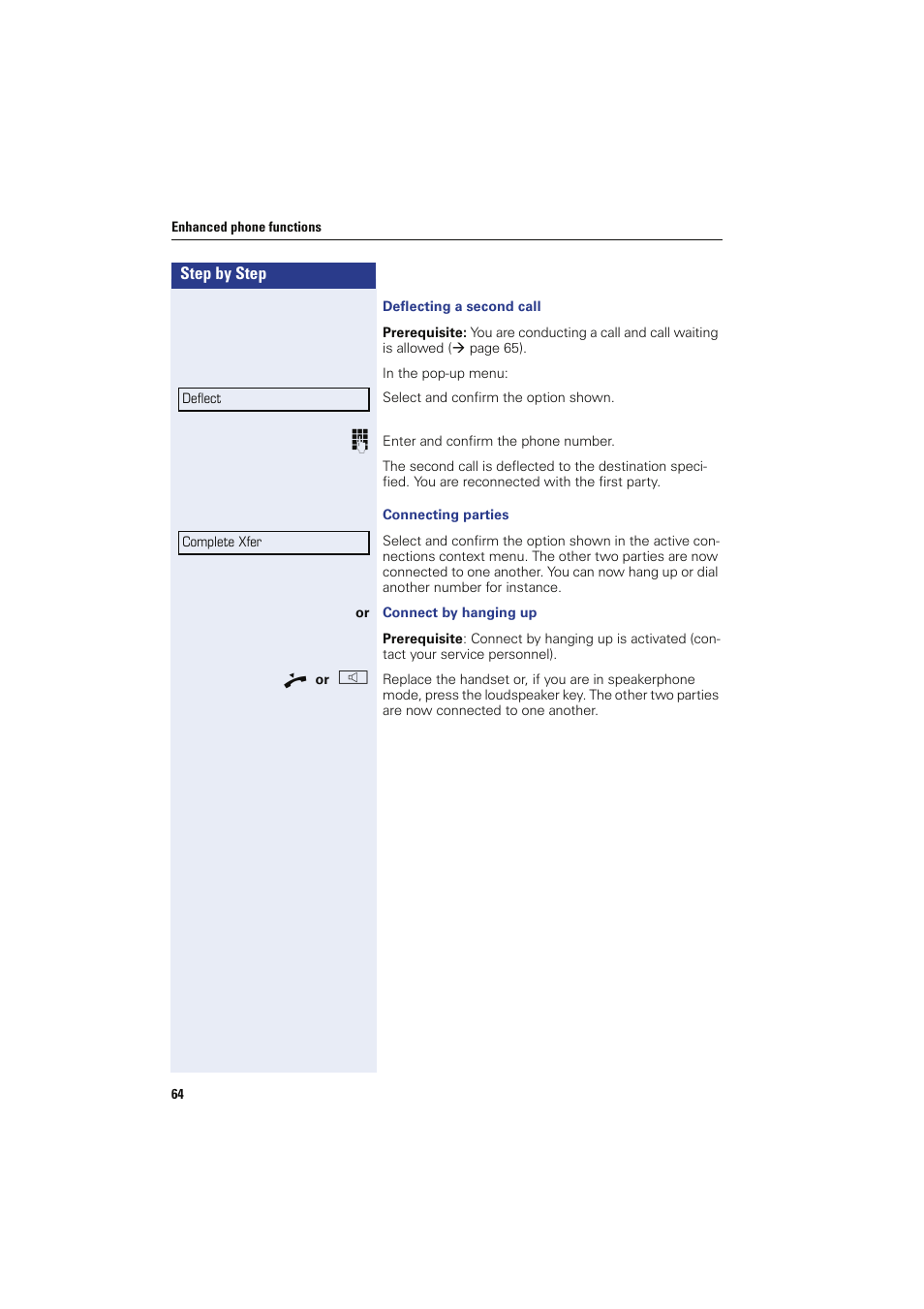 Sony HIPATH 8000 User Manual | Page 64 / 140