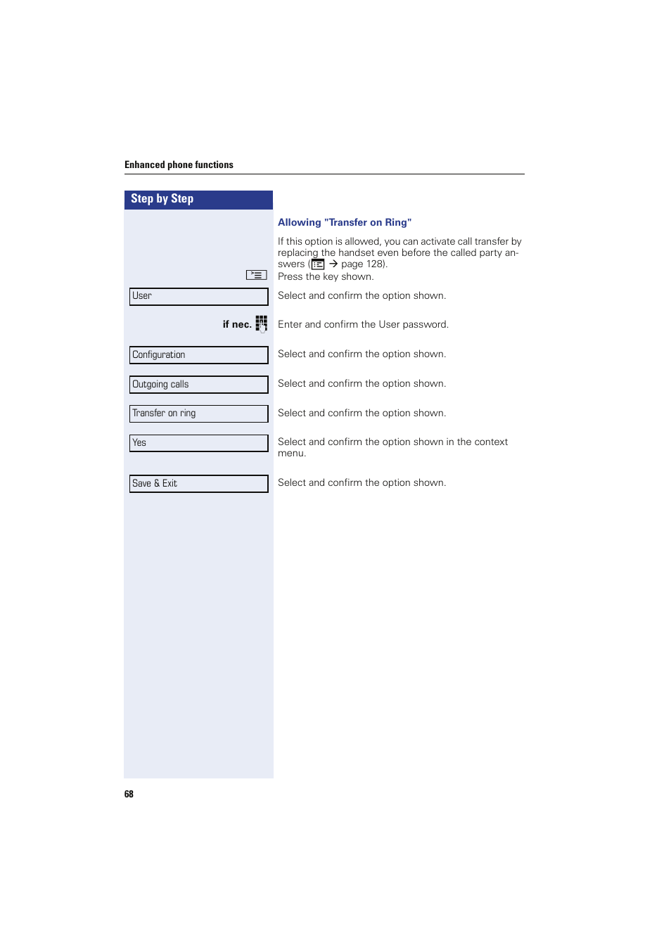 Sony HIPATH 8000 User Manual | Page 68 / 140