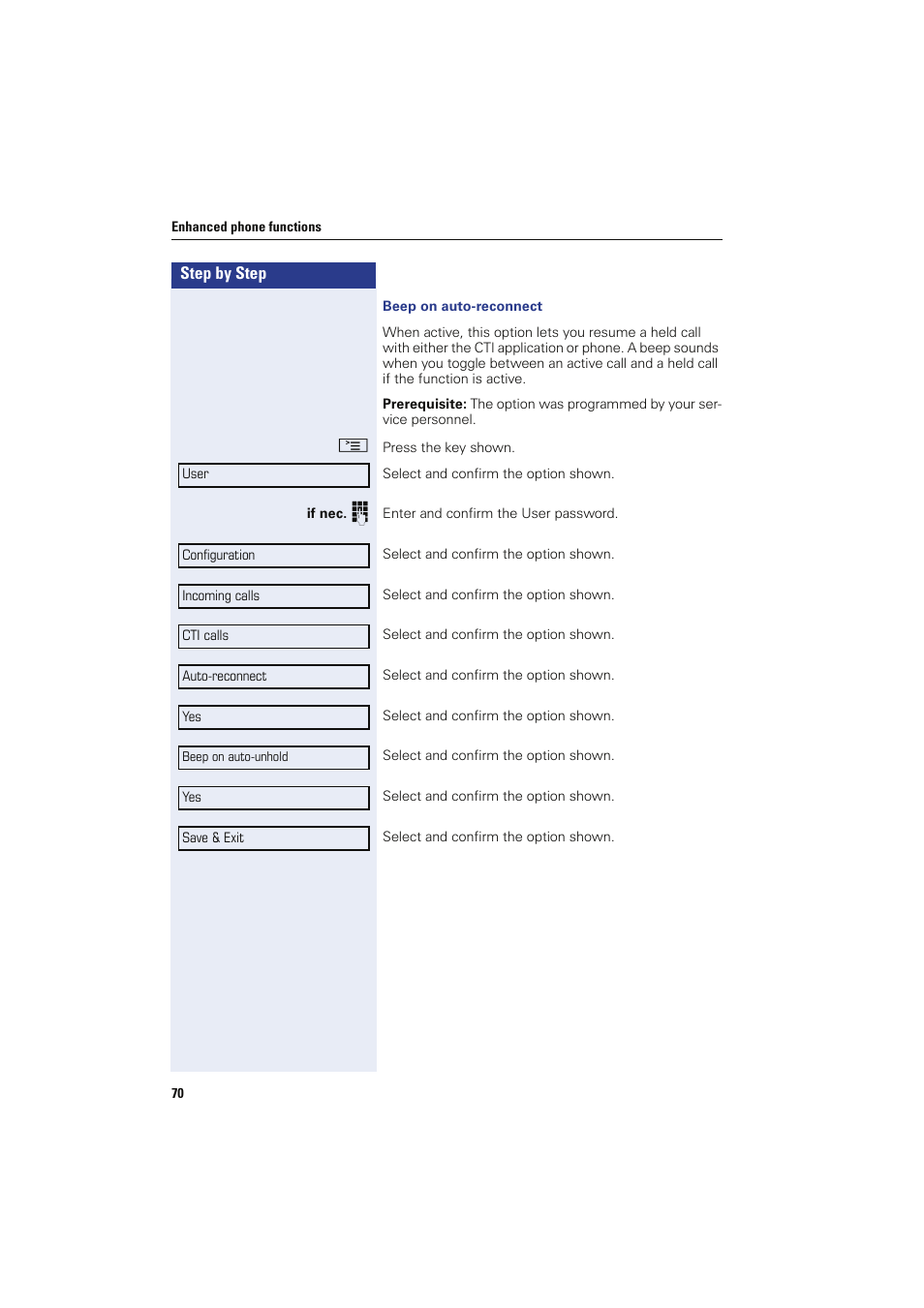 Sony HIPATH 8000 User Manual | Page 70 / 140