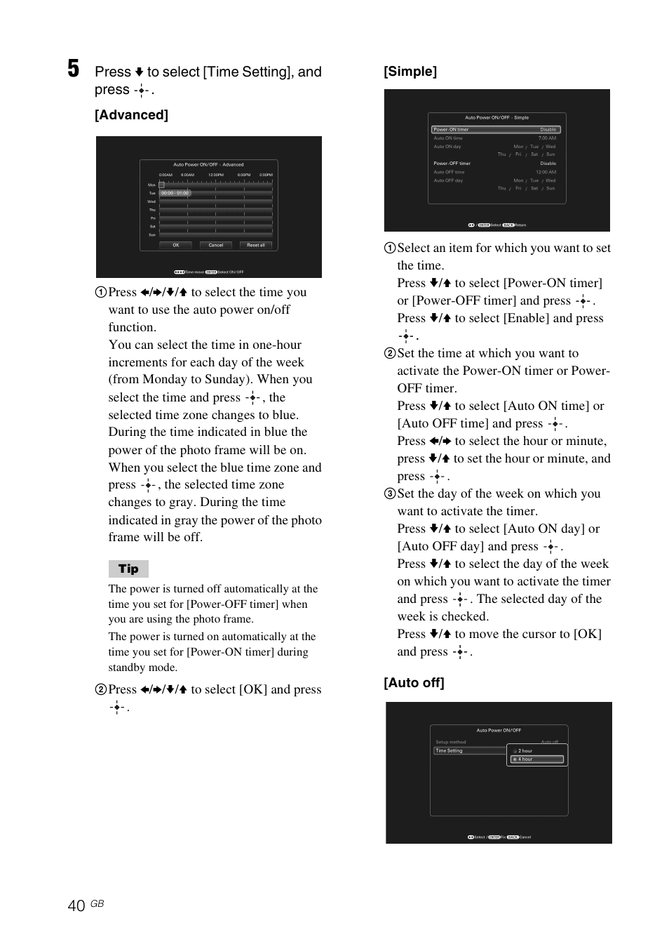 Sony S-Frame 4-259-436-12 (1) User Manual | Page 40 / 64