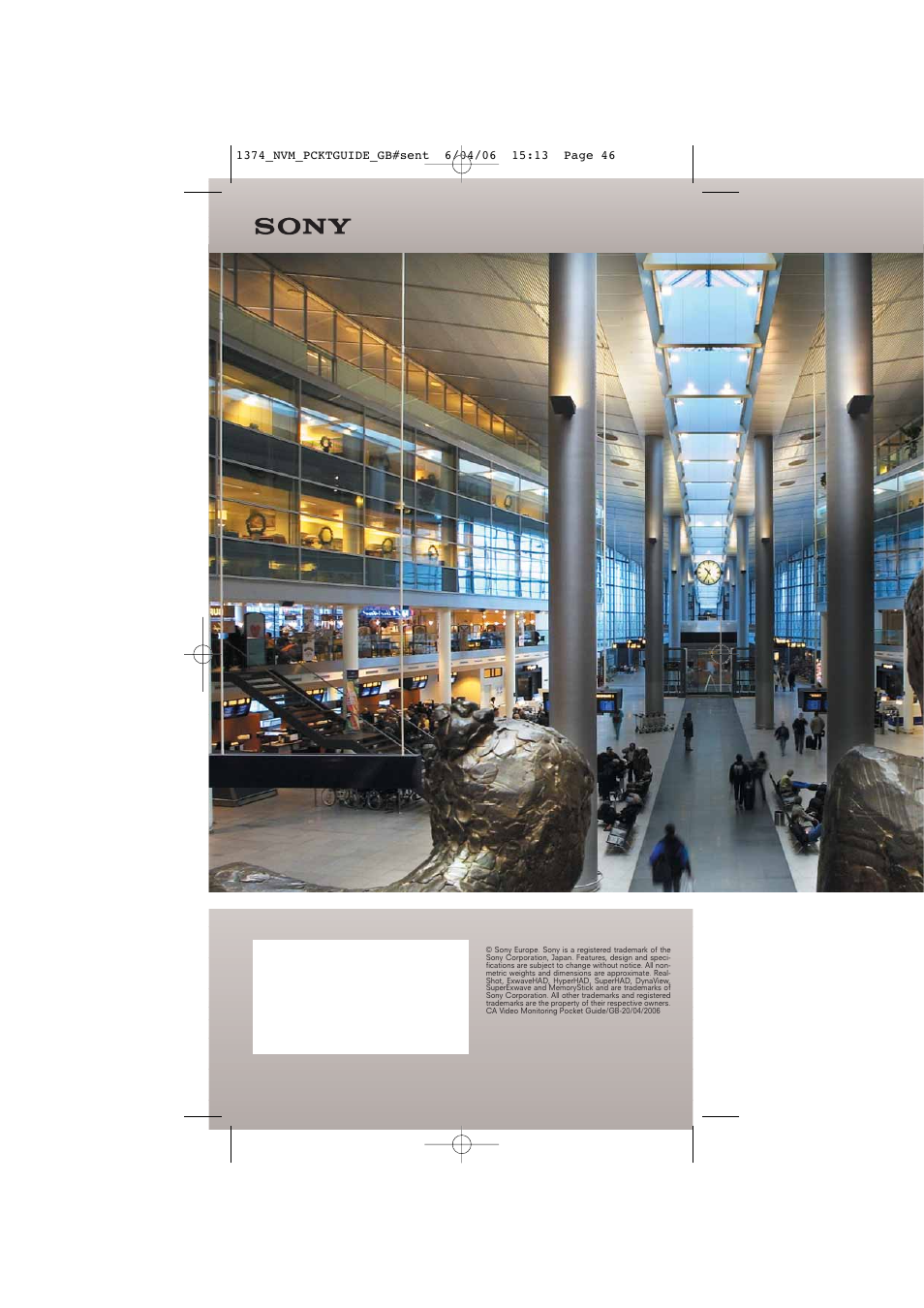 Sony Network Video Monitoring User Manual | Page 48 / 48