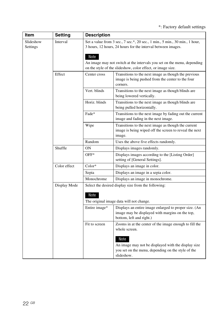 Sony DPF-X85 User Manual | Page 22 / 48