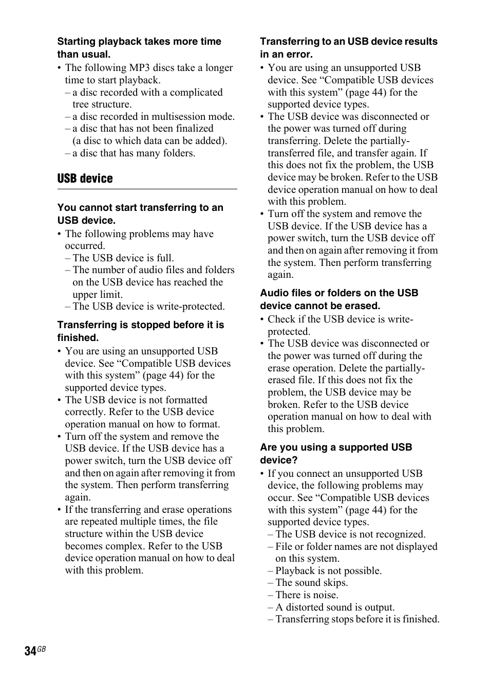 Sony 3-287-077-14(2) User Manual | Page 34 / 48