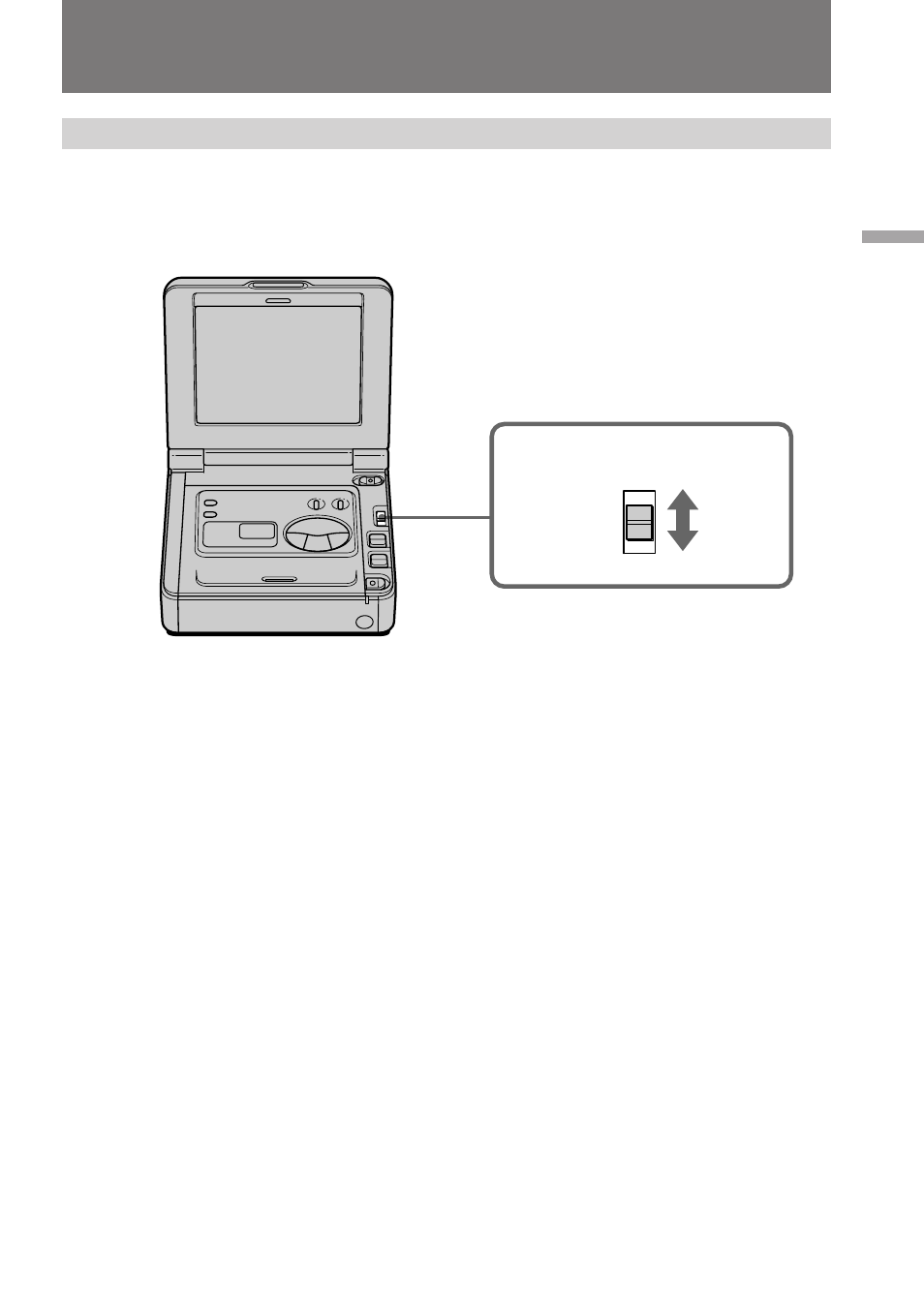 Playing back a tape | Sony Video Walkman GV-F700 User Manual | Page 3 / 5