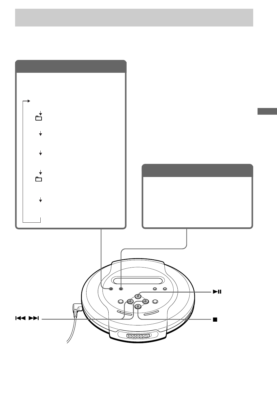 Playback options | Sony D-CJ01 User Manual | Page 11 / 32