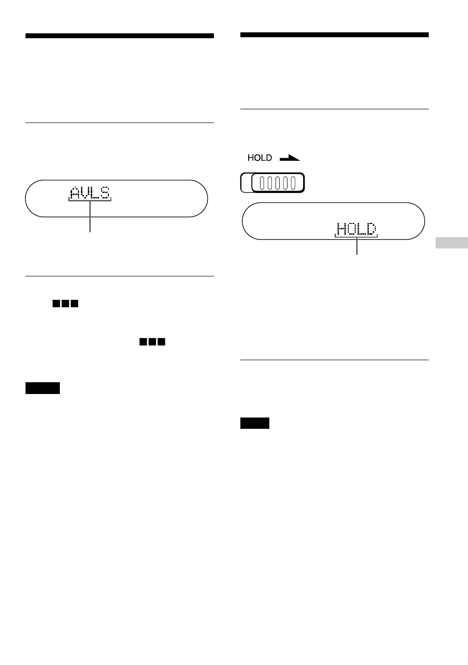 Protecting your hearing (avls), Locking the controls (hold), 19 locking the controls | Protecting your hearing | Sony D-CJ01 User Manual | Page 19 / 32