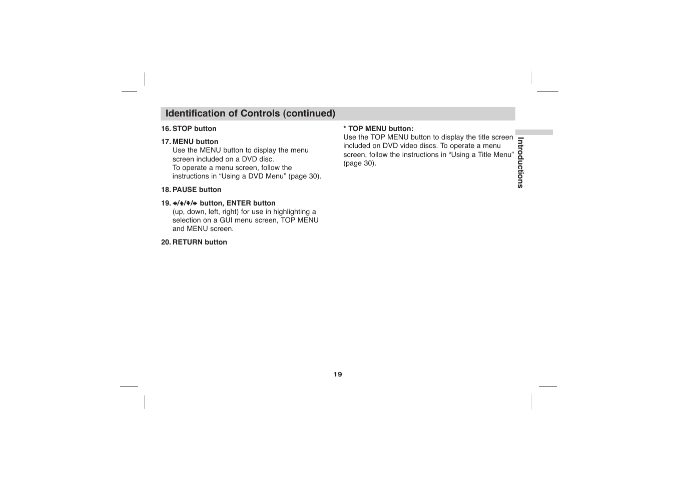 Sony DVP-FX705 User Manual | Page 19 / 55