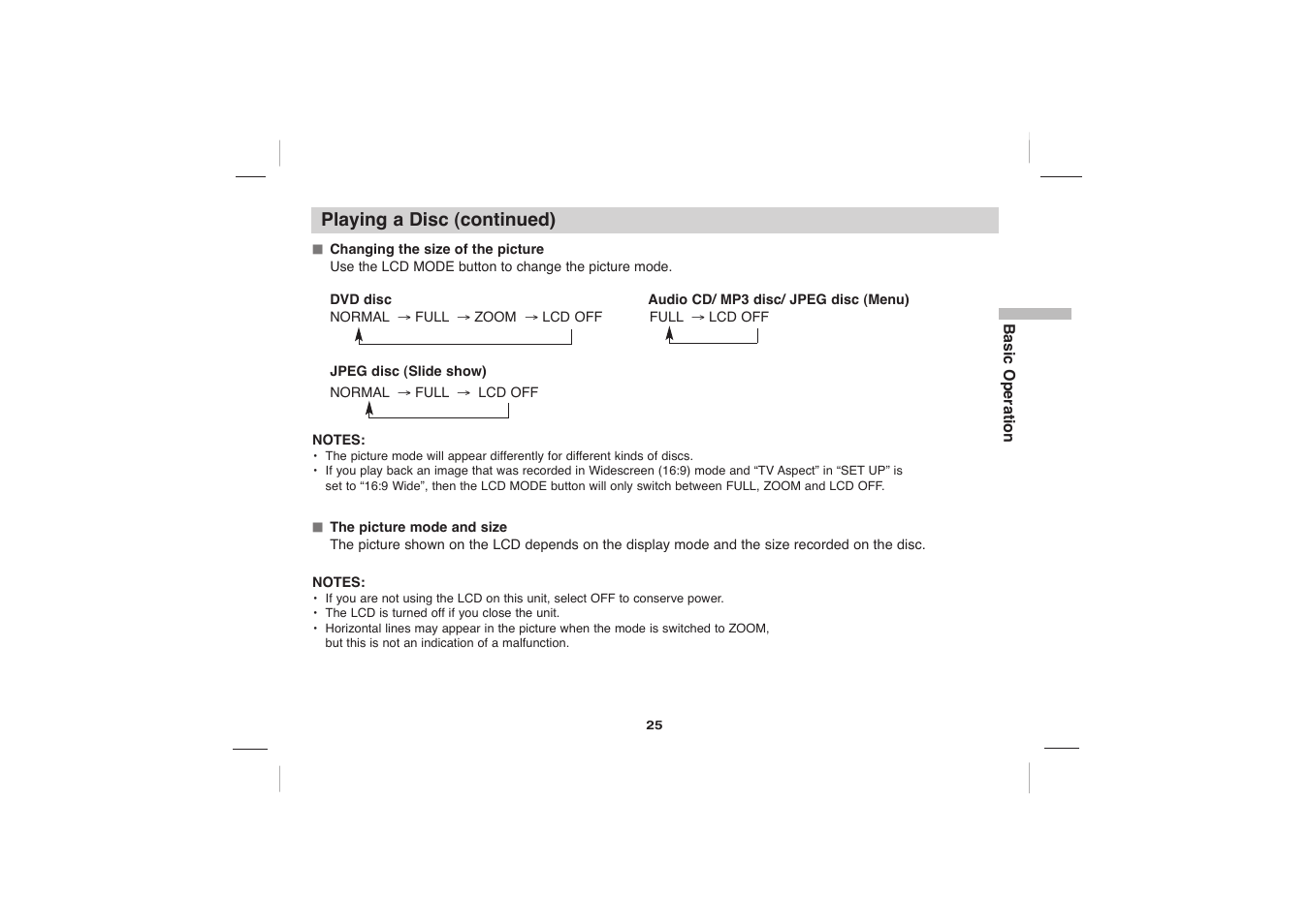 Sony DVP-FX705 User Manual | Page 25 / 55