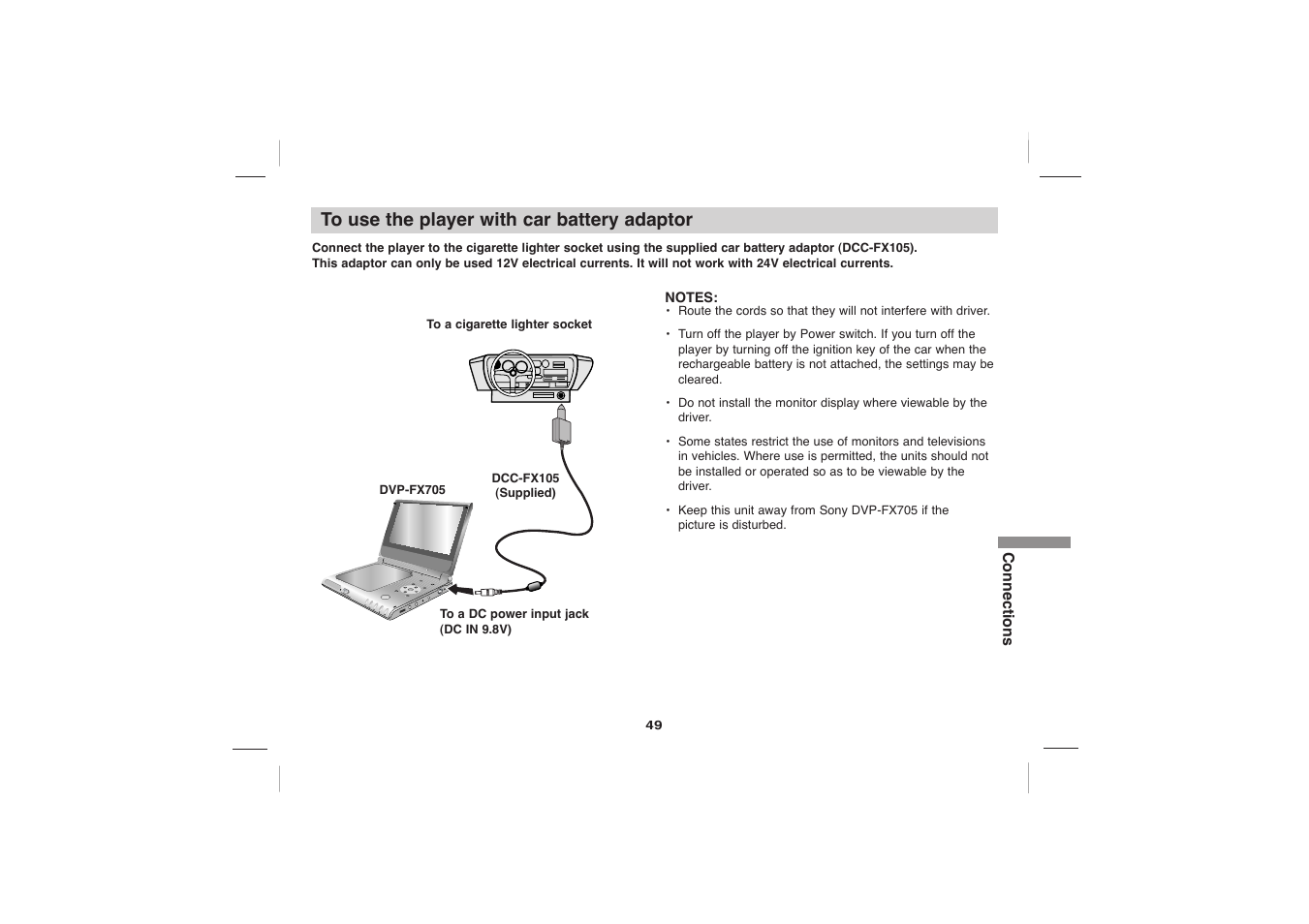 Sony DVP-FX705 User Manual | Page 49 / 55